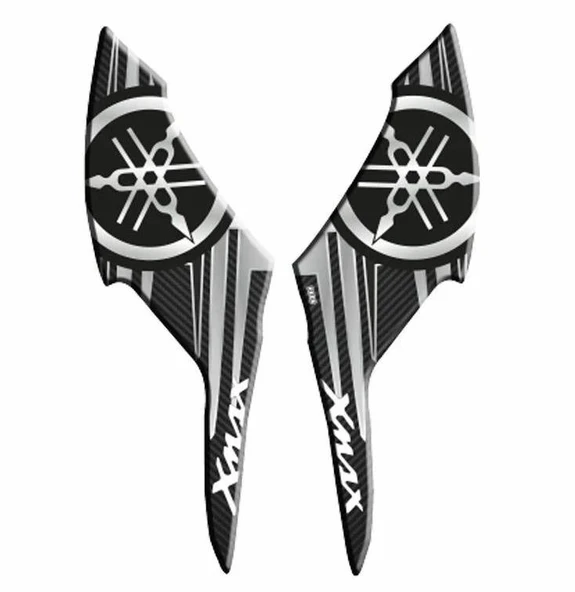 Yamaha XMax 2018-2022 Siyah-Gri Yan Pad ürün görseli