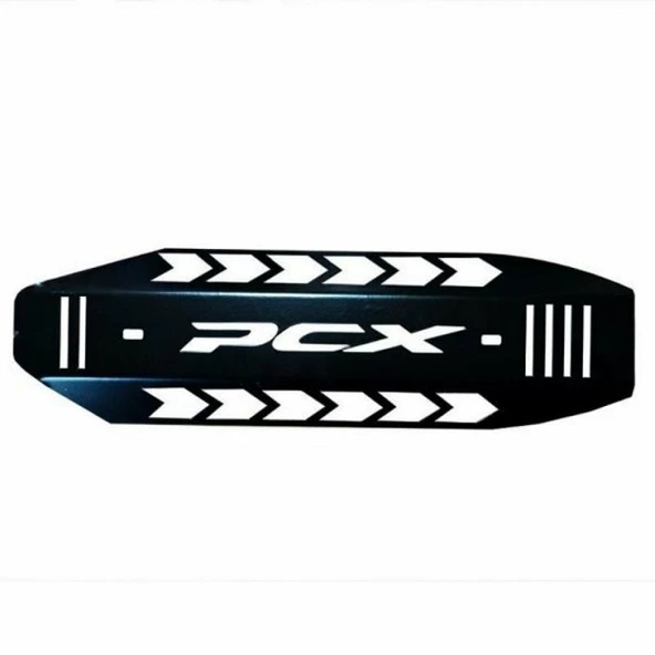 Honda PCX 125 - 150 2018-2020 Uyumlu Eksoz Koruma Demiri Siyah ürün görseli