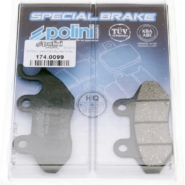 Polini 174.0099 Organik Disk Fren Balata ürün görseli