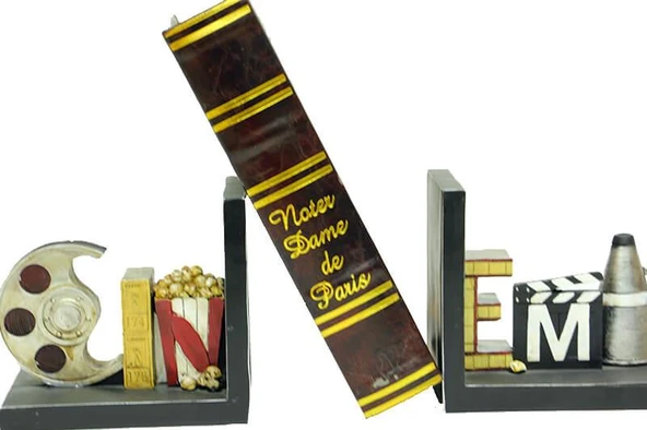 Kitap Stoper Cinema Dekoratif Hediyelik - 2