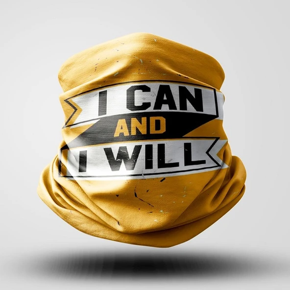 Delta I Can And I Will Desenli Buff ürün görseli