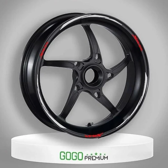 Yamaha XMax Beyaz Reflektör III Jant Şeridi ürün görseli