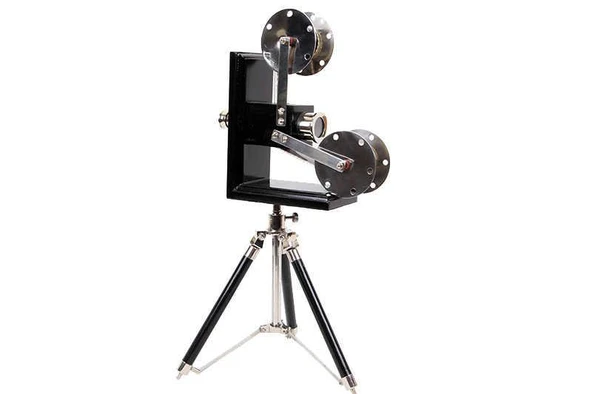 Projektör Tripod Modeli Vintage Dekoratif Hediyelik - Resim 2