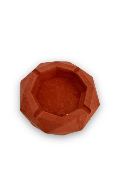 Geometrik Terracotta Kül Tablası - 1