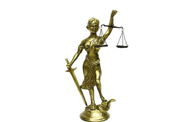 Adalet Kadını Biblo Terazili Dekoratif Hediyelik ürün görseli 1