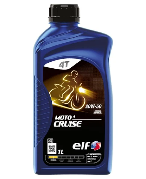 Elf Moto 4 Cruise 20W-50 4T Motor Yağı 1 Litre ürün görseli