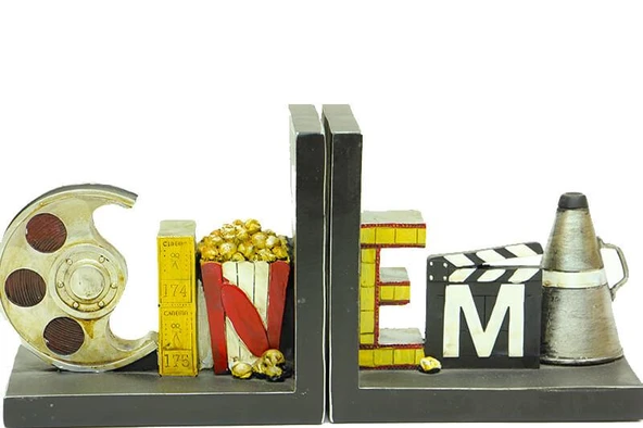 Kitap Stoper Cinema Dekoratif Hediyelik - 3