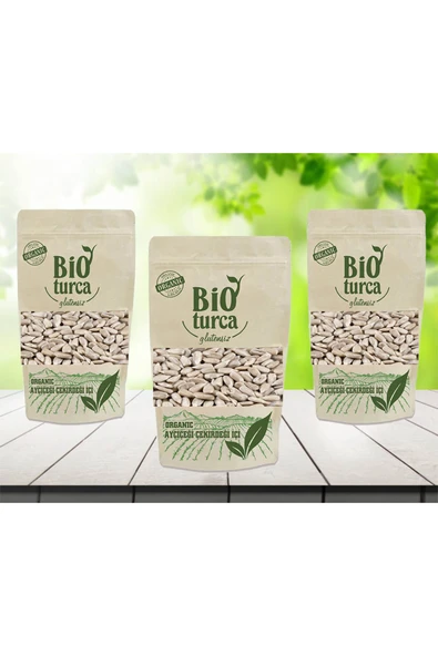 Organik Çiğ Ayçekirdeği Içi 500 G 3 Adet ürün görseli 1