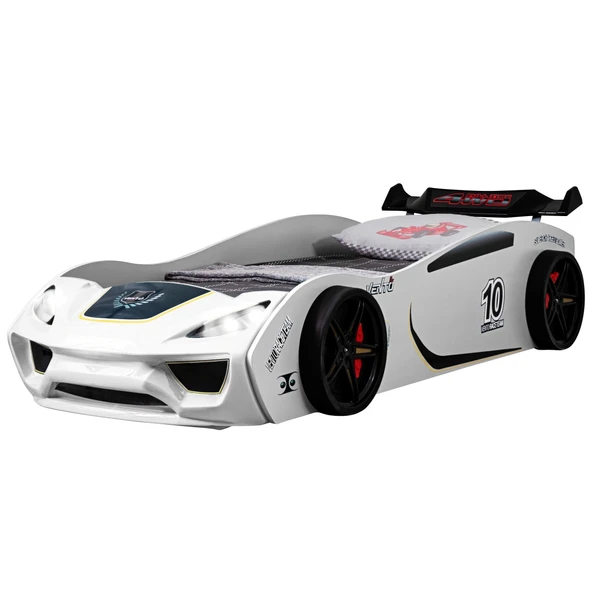 Arabalı Yatak, Vento Cooper Rüzgarlıklı Full Ledli, Kırmızı 1 Adet Comfort Yatak - Resim 9