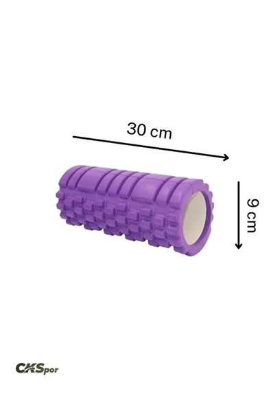 Foam Roller Siyah – Yoğun Egzersiz Sonrası Kas Açıcı Masaj Rulosu - Resim 2