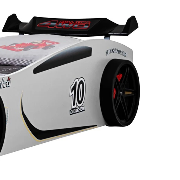 Arabalı Yatak, Vento Cooper Rüzgarlıklı Full Ledli, Kırmızı 1 Adet Comfort Yatak - Resim 12