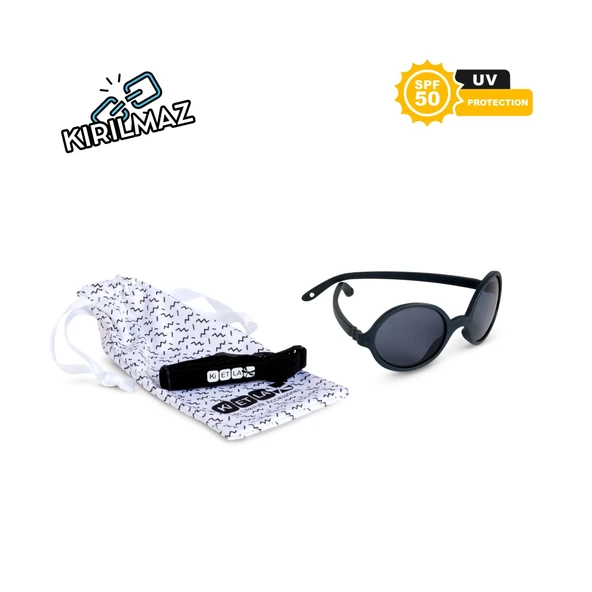 Kietla Rozz Güneş Gözlüğü 1-2 Yaş Storm  Gri 1-2 Yaş - Resim 3