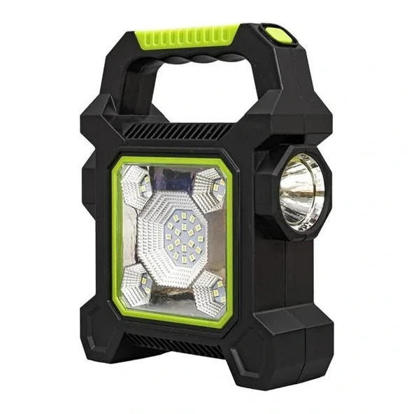 Powermaster Jy-258c 3 Kademeli̇ Şarjlı Çok Fonksiyonlu Solar Işıldak