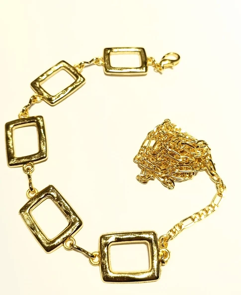 Monalisa Home Sarı Renk Altın Görünümlü Figürlü Bel Zinciri ürün görseli 1