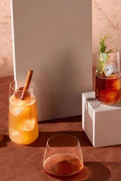 Paşabahçe Nude Mirage 4 Lü Uzun Kokteyl Bardağı Seti 480 cc 64003 - Resim 3