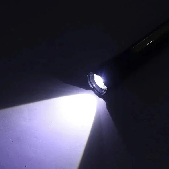 Powermaster Pm-16754 Şarj Edilebilir Zoomlu Cob Led El Feneri - 3