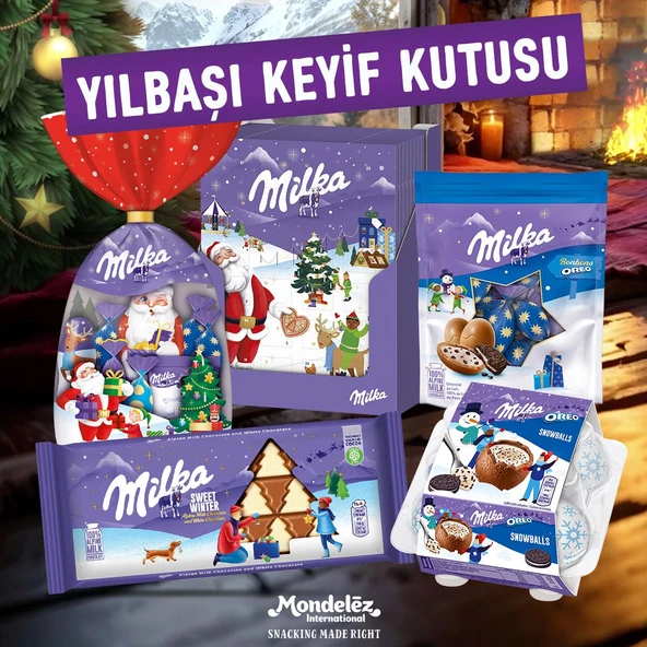 Yılbaşı Keyif Kutusu- (Hediye Çikolata-Özel Ürünler) - Resim 2