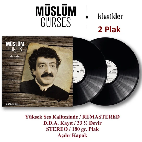 Müslüm Gürses Klasikleri - 2 Plak - 3