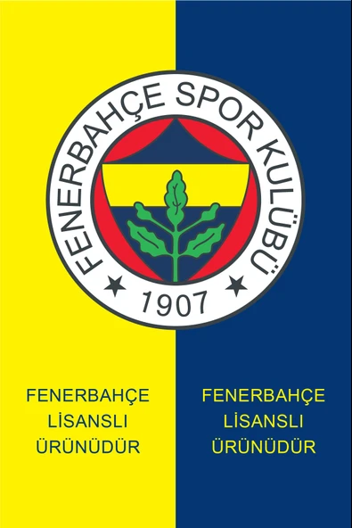 Fenerbahçe Orijinal Lisanslı Lazer Baskılı Renkli Logo Sıfır Yaka Çocuk T-Shirt - 7