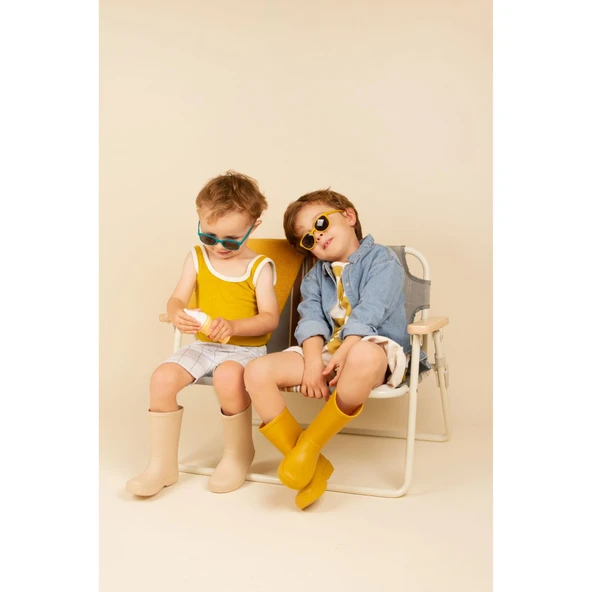 Kietla Wazz Güneş Gözlüğü 2-4 Yaş Peacock Green  Koyu Yeşil 2-4 Yaş - Resim 5