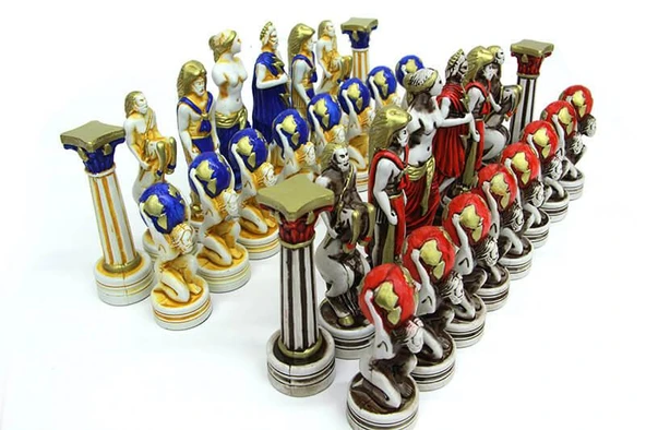 Satranç Taşı Polyester Büyükboy Herkül Dekoratif Hediyelik ürün görseli