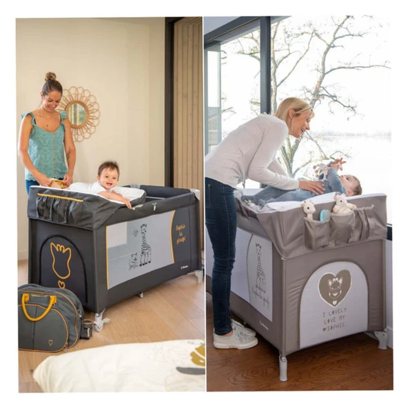 Renolux Sophie La Girafe Optic Z Sunrise Park Yatak Füme - 3