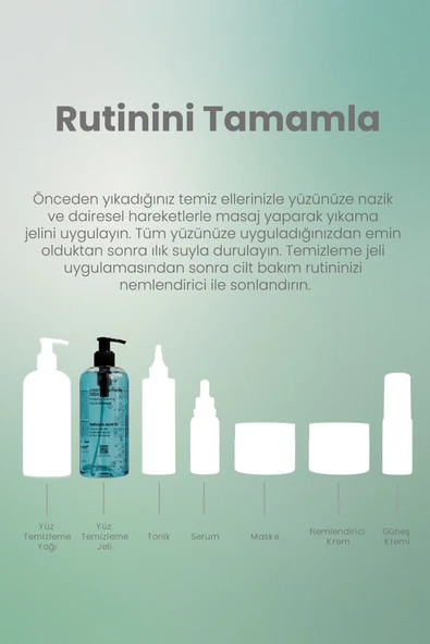 Cosmogenesis Labs Karma ve Yağlı Ciltlere Yüz Temizleme Jeli 400ml - Arındırıcı Sebum Karşıtı Dengeleme Vegan - Resim 6