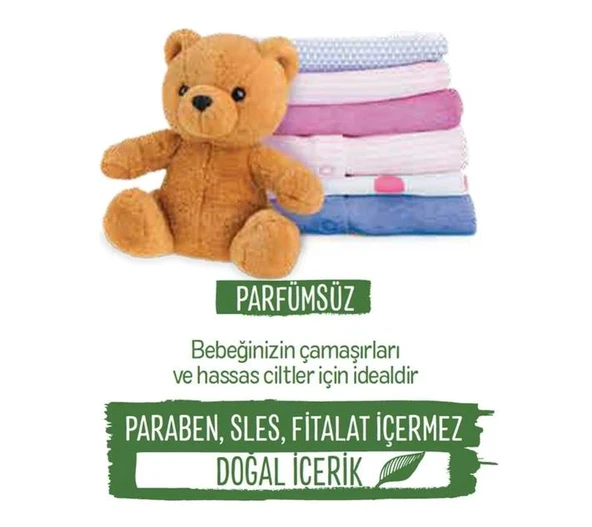 Hacı Şakir Granül Matik Deterjan 1 KG ve Meyze Tazeliği Katı Sabun 4x70 ml, Rosie Pamuk - Resim 3