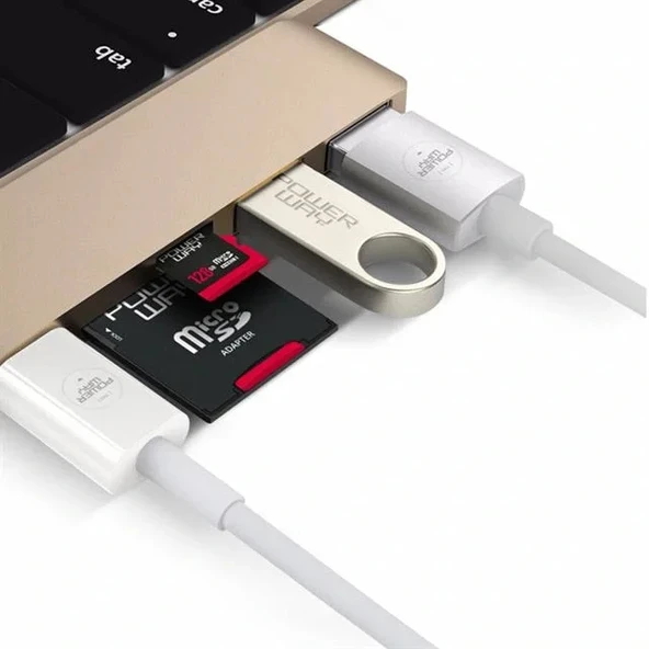 Powerway 64 Gb Metal Usb 2.0 Flash Bellek - 3
