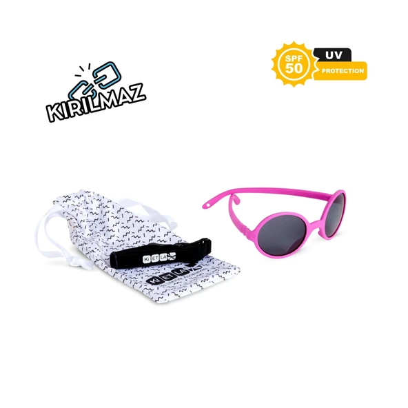 Kietla Rozz Güneş Gözlüğü 1-2 Yaş Fuchsia  Fuşya 1-2 Yaş - Resim 3