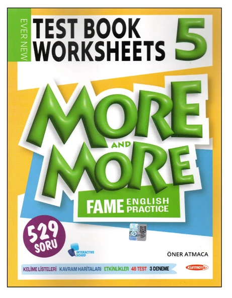 Kurmay Elt More and More 5.Sınıf Testbook Worksheets ürün görseli