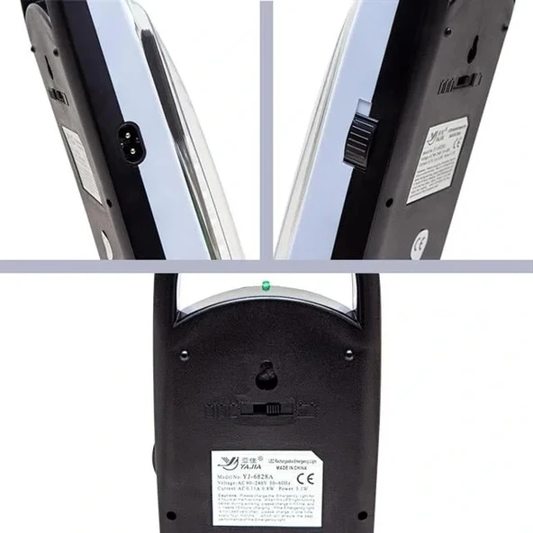 Powermaster Yajia Yj-6828a 62 Led'li Şarjlı Işıldak - 2