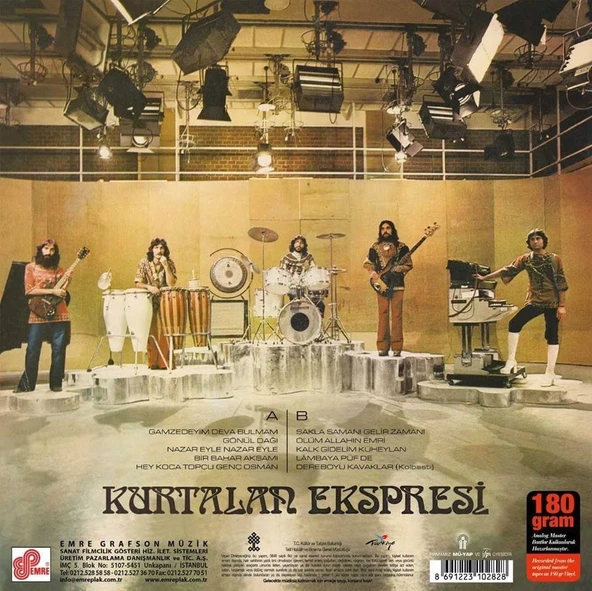 Barış Manço Sakla Samanı Gelir Zamanı - Plak - 2