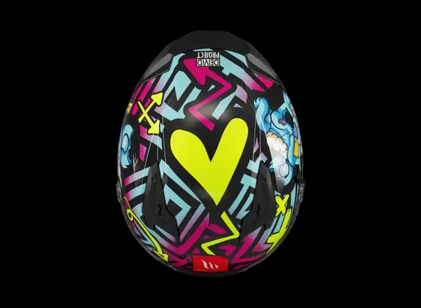 KASK MT BRAKER SV CRAZY TEDDY B7 PARLAK - 4