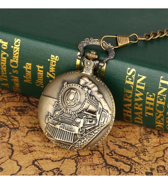 Tren Temalı Köstekli Saat Alk2604 ürün görseli