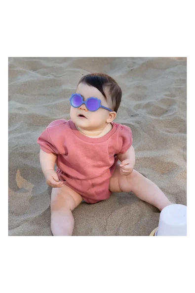 Kietla Lion Güneş Gözlüğü 1-2 Yaş Lilac  Eflatun 1-2 Yaş - Resim 4