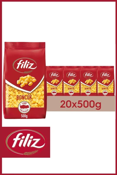 Filiz Boncuk Makarna 500 gr X 20 Adet ürün görseli