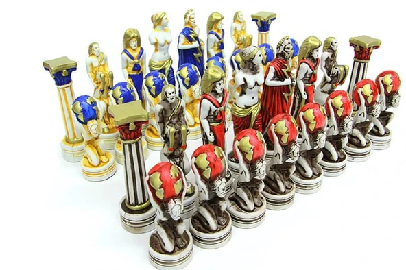 Satranç Taşı Polyester Büyükboy Herkül Dekoratif Hediyelik - Resim 3