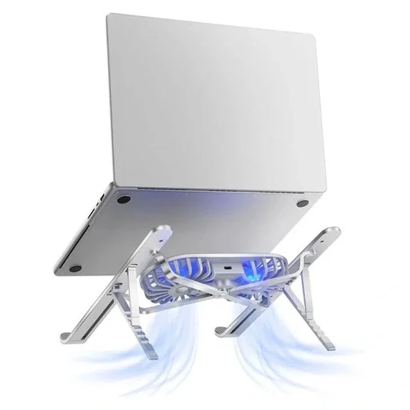 Powermaster Pm-24572 Çift Fan Taşınabilir Notebook Laptop Soğutucu Stand - 2