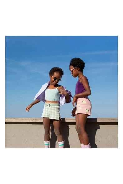 Kietla Rozz Güneş Gözlüğü 6-9 Yaş Glitter  Beyaz-Simli 6-9 Yaş - Resim 6