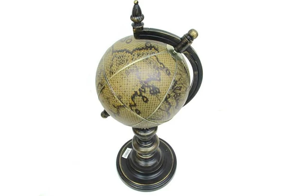 Dünya Yerküre Standlı Dekoratif Hediyelik - Resim 3