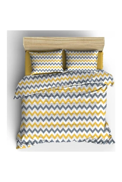 120 x 200 Yatak İçin Çarşafı Lastikli Pamuklu Nevresim Takımı ürün görseli