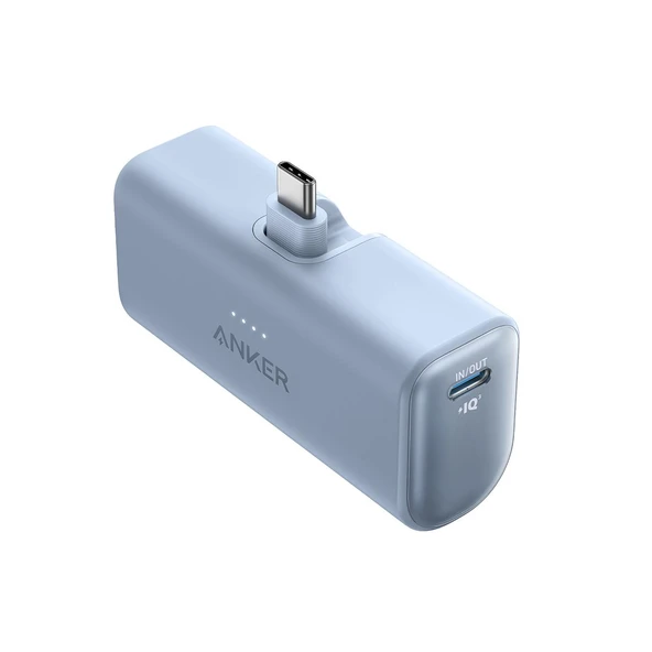 Anker Nano Powerbank 5000 mh 22.5W USB-C- Mavi -A1653 - Resim 2