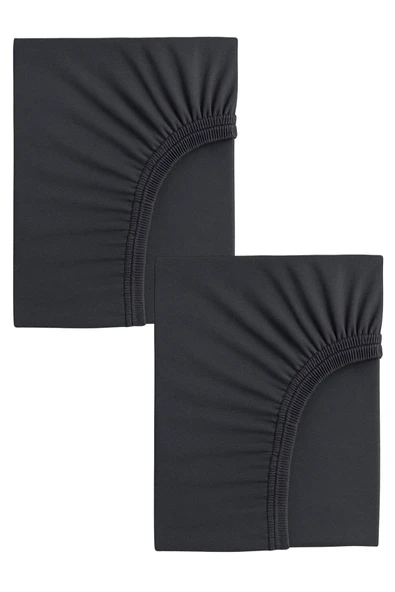 2 Adet Pamuklu ve Lastikli 60 x 120 x 15 cm Penye Bebek Çarşaf ürün görseli