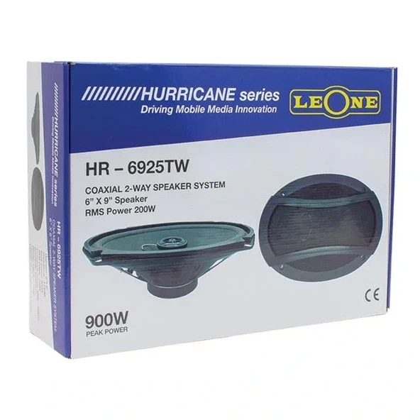 Leone Hr-6925tw Kapaklı 6x9 Oval Hoparlör Çiftli Takım - Resim 3
