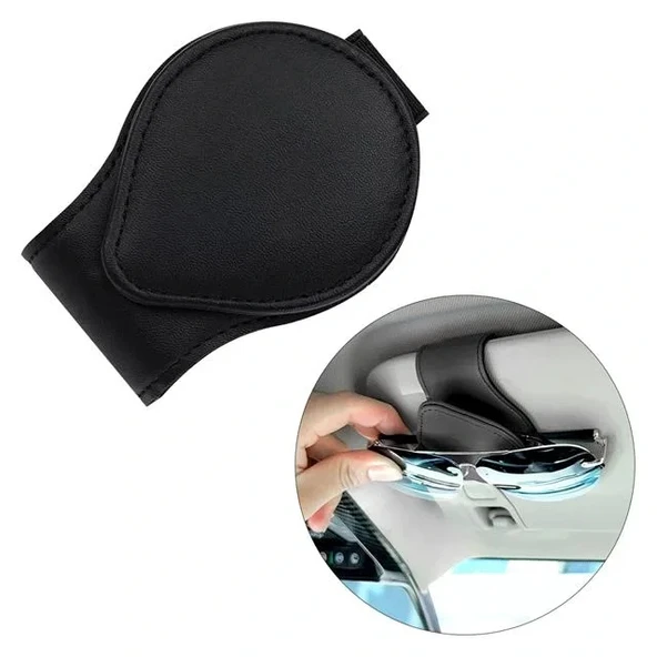 Sunup Araba Araç Gözlük Ruhsat Tutucu Mıknatıslı Askı Mandal Klips (güneşliğe Takılır)