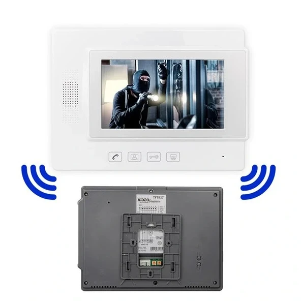 Powermaster Tft937 Görüntülü Bina İnterkomu Diyafon Alıcı Sistemi