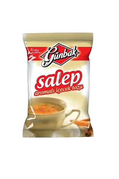Günbak Salep Aromalı İçecek Tozu 250 gr x 12 Adet - Resim 3