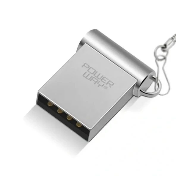 Powerway 16gb Usb 3.0 Metal Mini Flash Bellek - 3