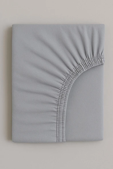 2 Adet Pamuklu ve Lastikli 60 x 120 x 15 cm Penye Bebek Çarşaf - Resim 6